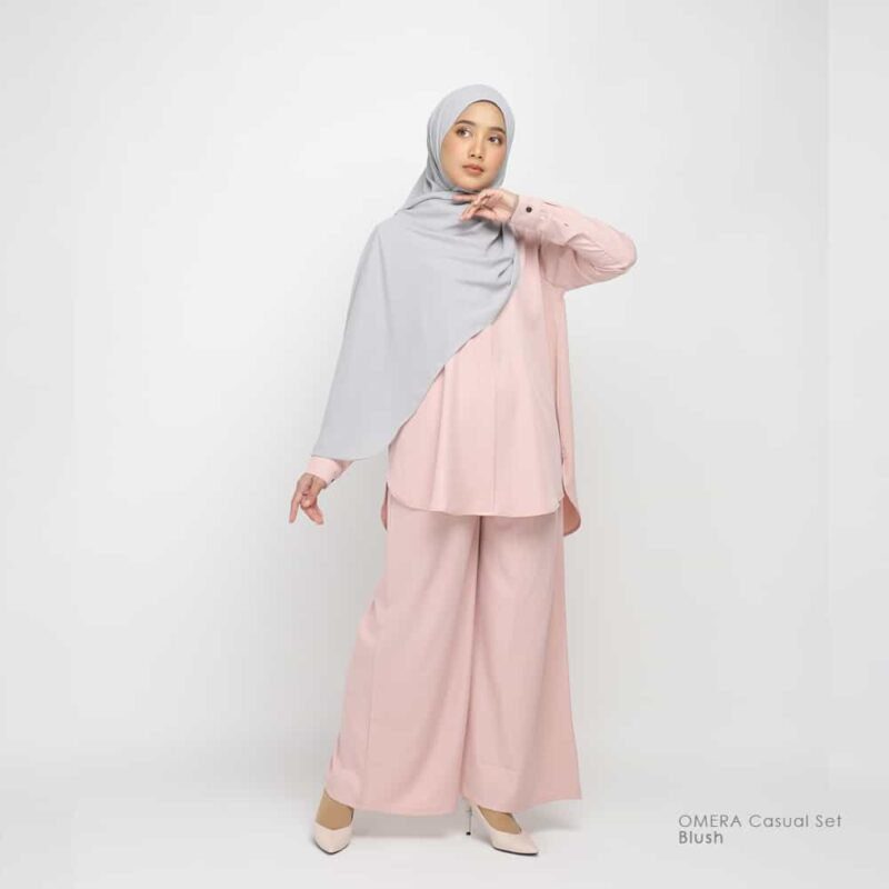 OMERA Blouse | Blush - Image 3