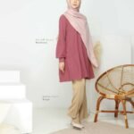 HAJAR Ironless Tunic | Redwood