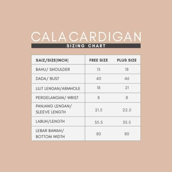 CALA Cardigan Mustard (NP)