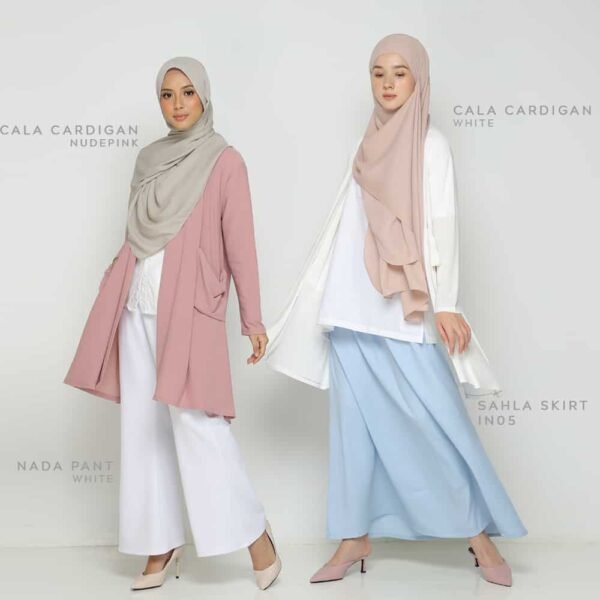 CALA Cardigan White