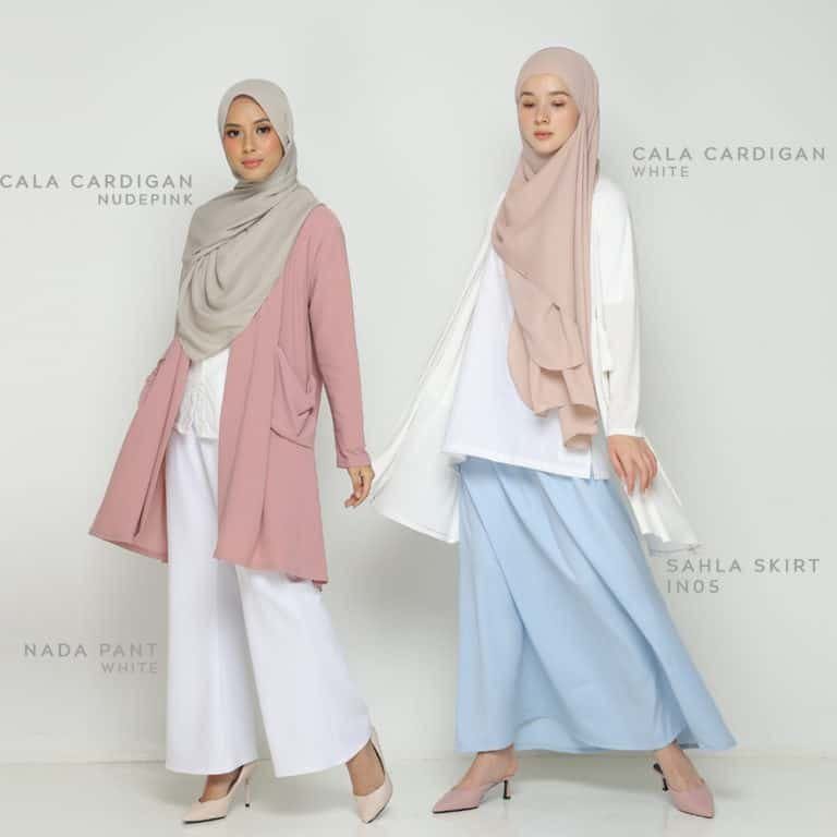 CALA Cardigan White