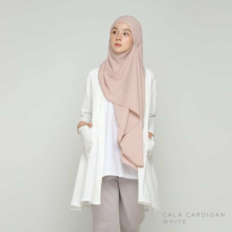 CALA Cardigan White