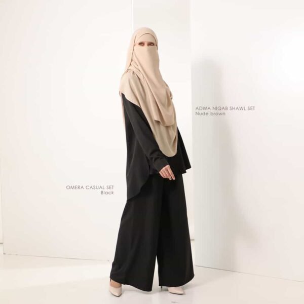 ADWA Hijab | Nude Brown As Is