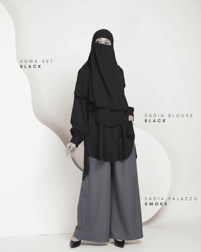 SADIA Blouse | Black - Image 3