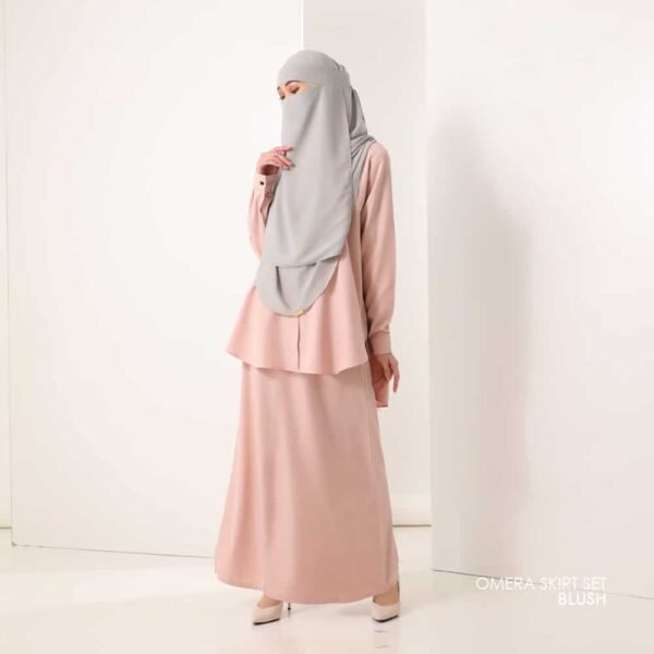 OMERA Skirt | Blush