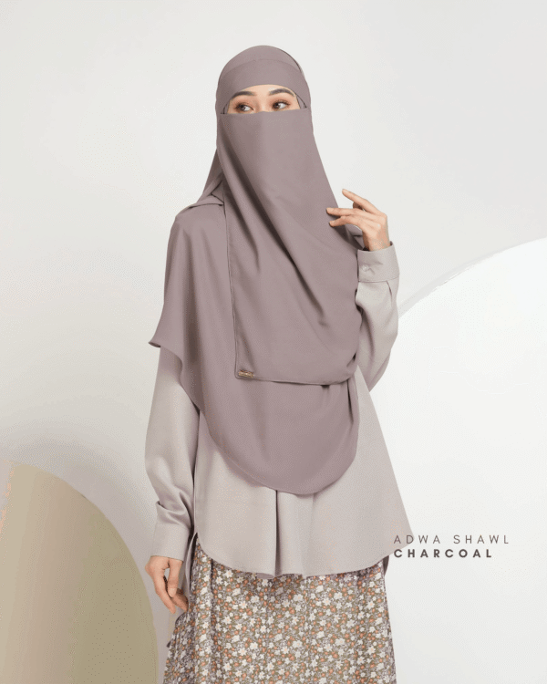 ADWA Hijab | Charcoal