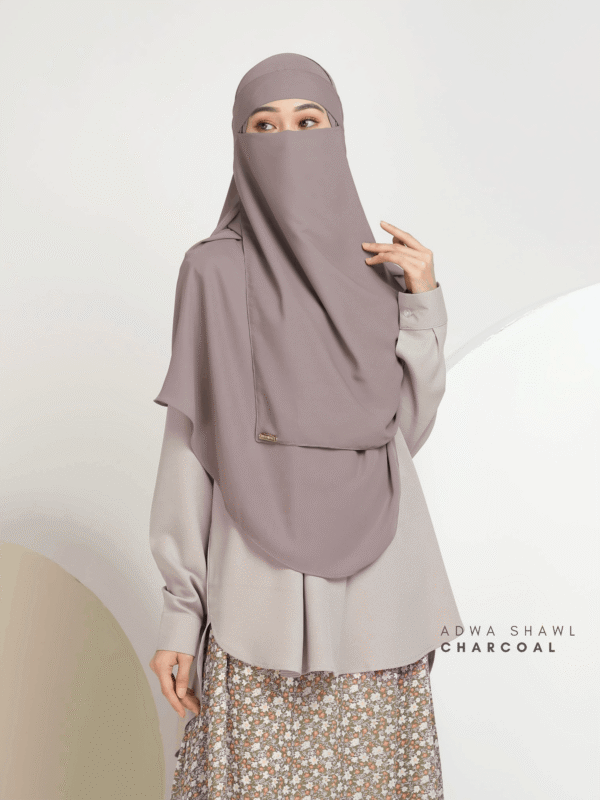 ADWA Hijab | Charcoal