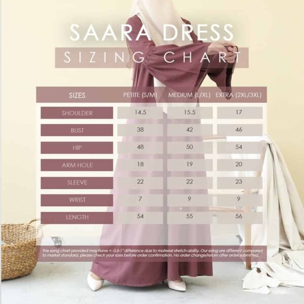 SAARA Dress | Sangria