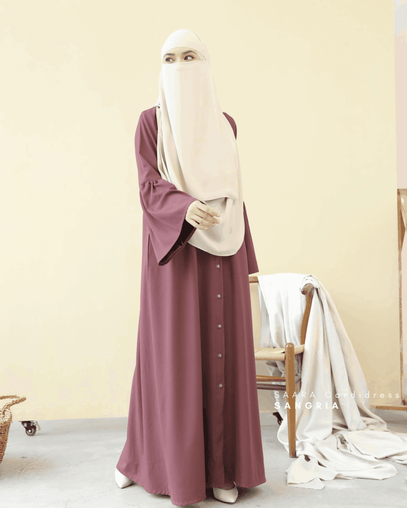 SAARA Dress | Sangria - Image 1