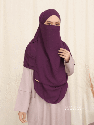 ADWA Hijab | Eggplant