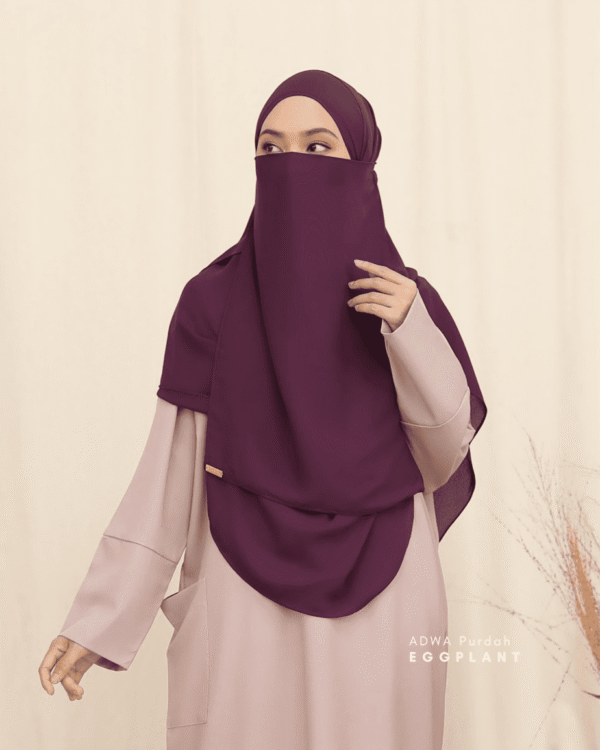 ADWA Hijab | Eggplant