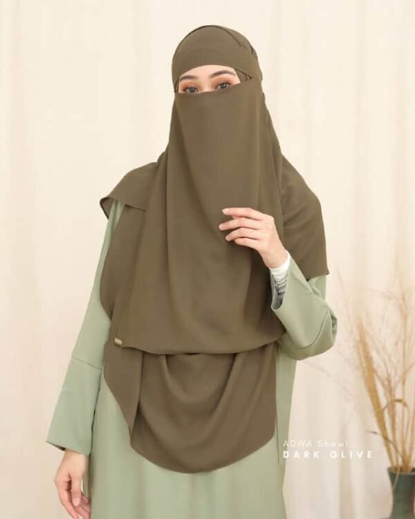 ADWA Hijab | Dark olive