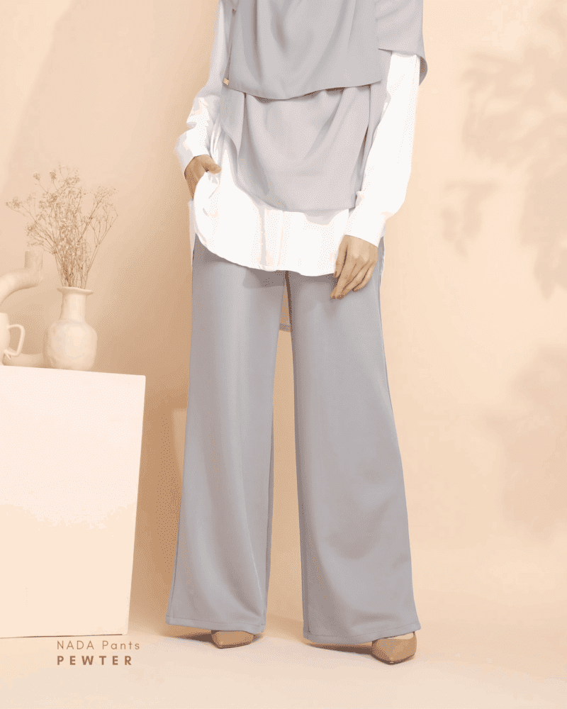NADA Basic Pants | Pewter - Image 1