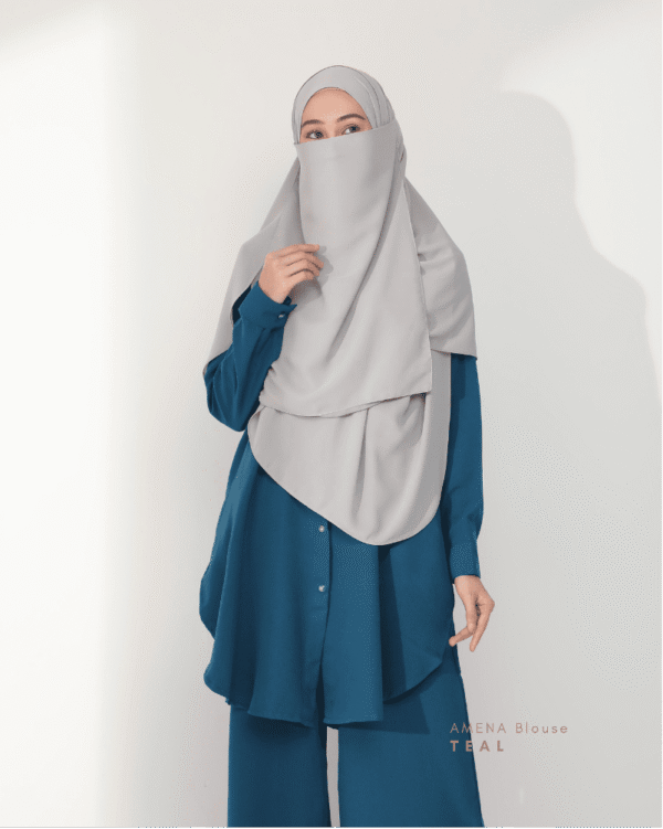 AMENA Blouse | Teal