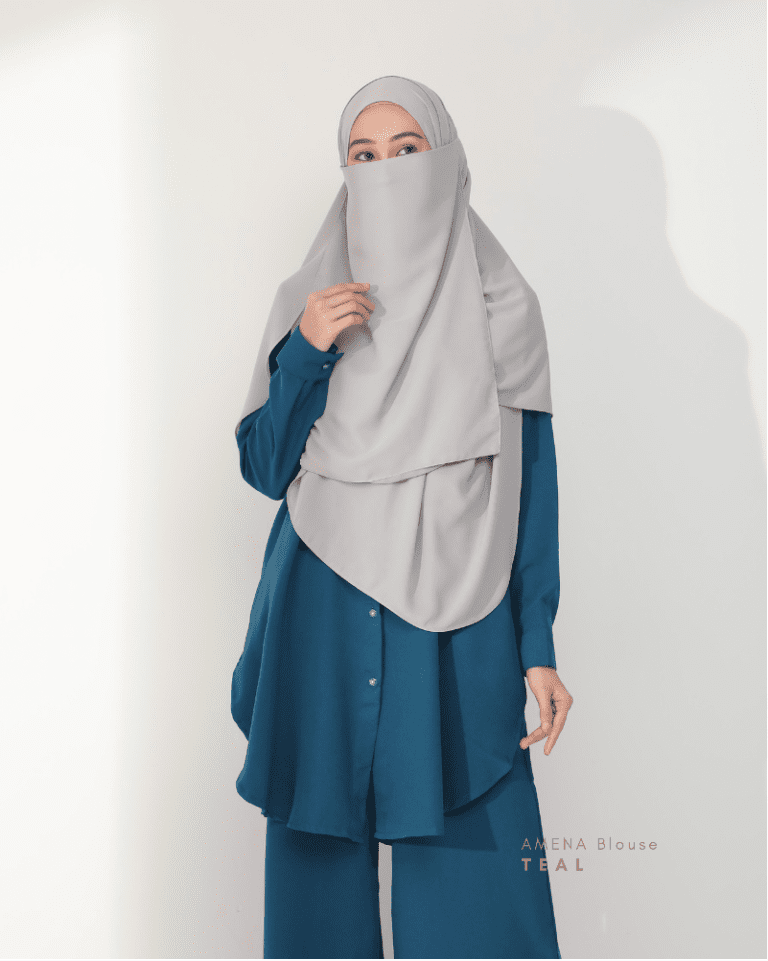 AMENA Blouse | Teal