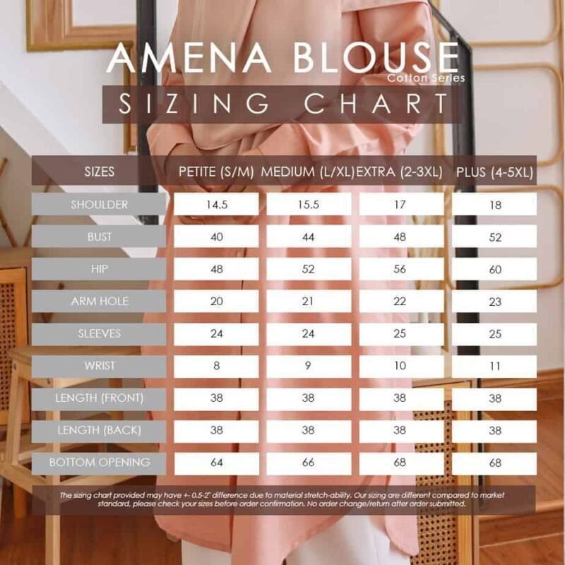 AMENA Cotton Blouse | AC07 - Image 3