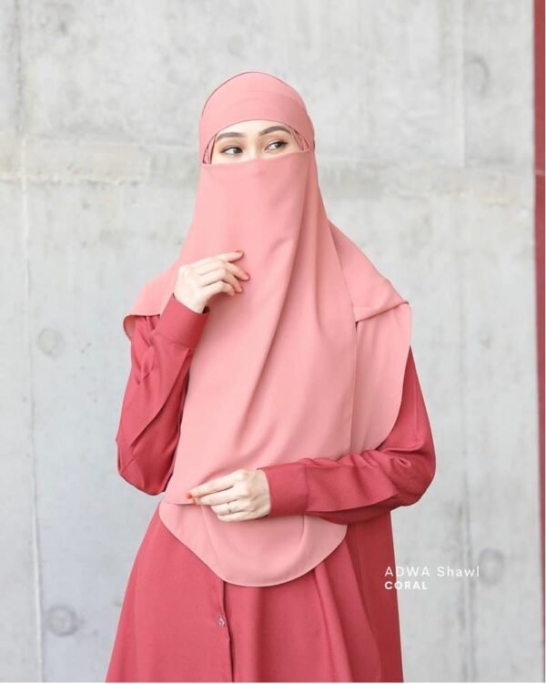 ADWA Hijab | Coral