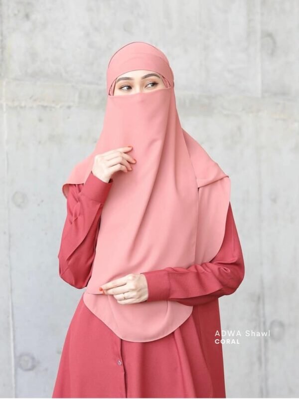 ADWA Hijab | Coral