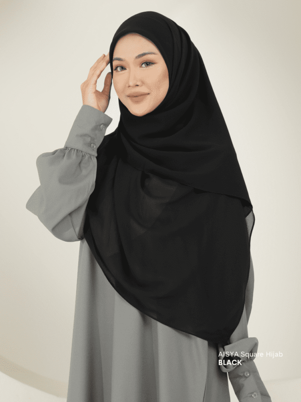 Aisya Hijab | Black