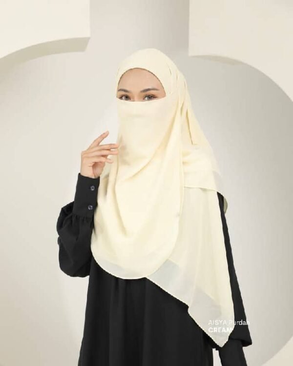 Aisya Hijab | Cream
