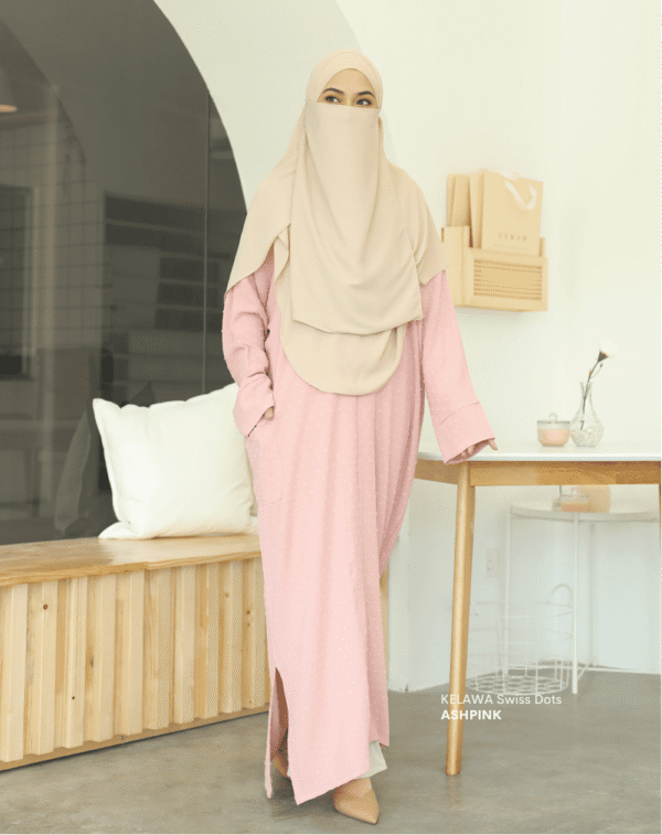 Kelawa SWISS DOTS l Ashpink