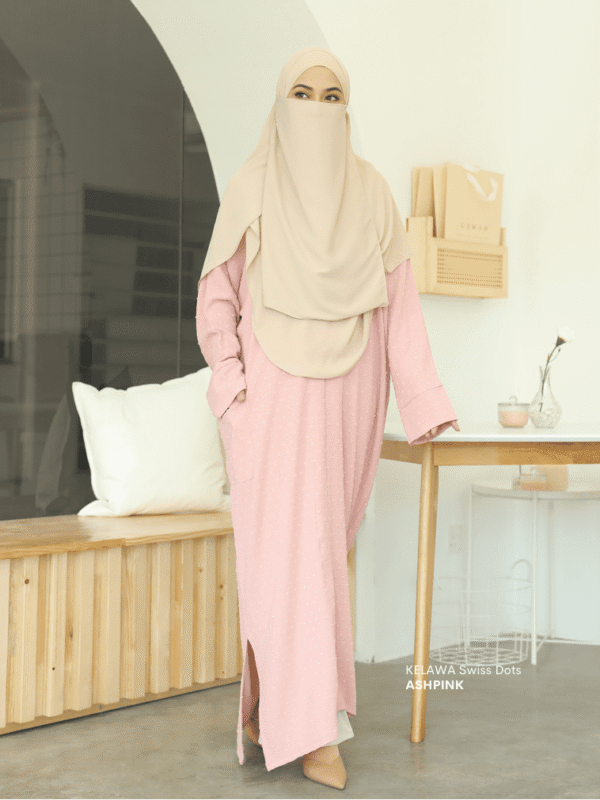 Kelawa SWISS DOTS l Ashpink