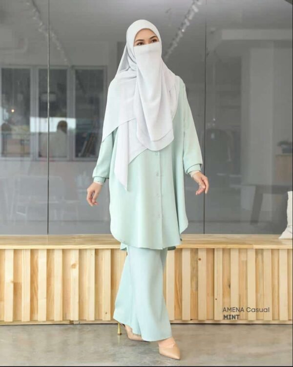 AMENA Blouse | Mint