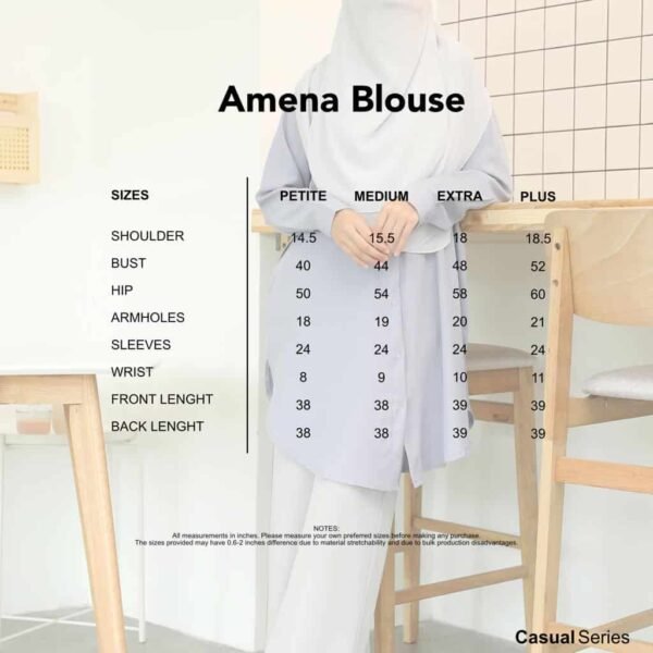 AMENA Blouse | Mustard