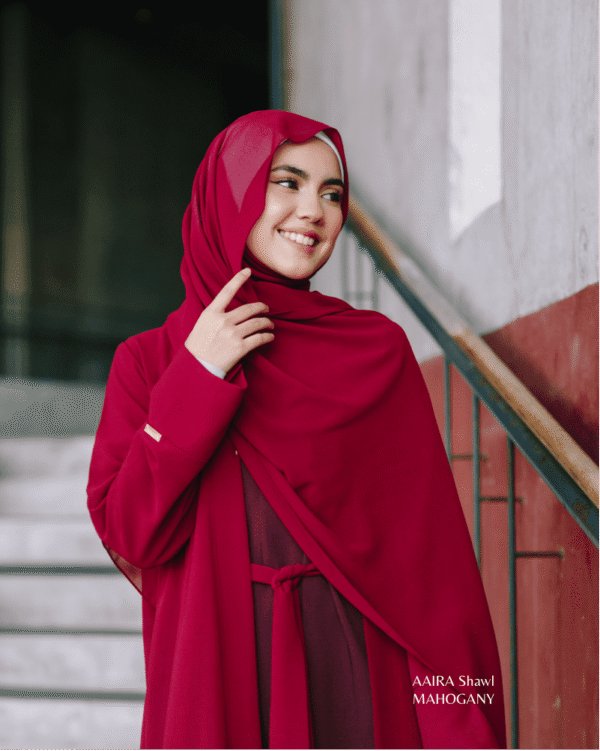 AIRAA Hijab | Mahogany
