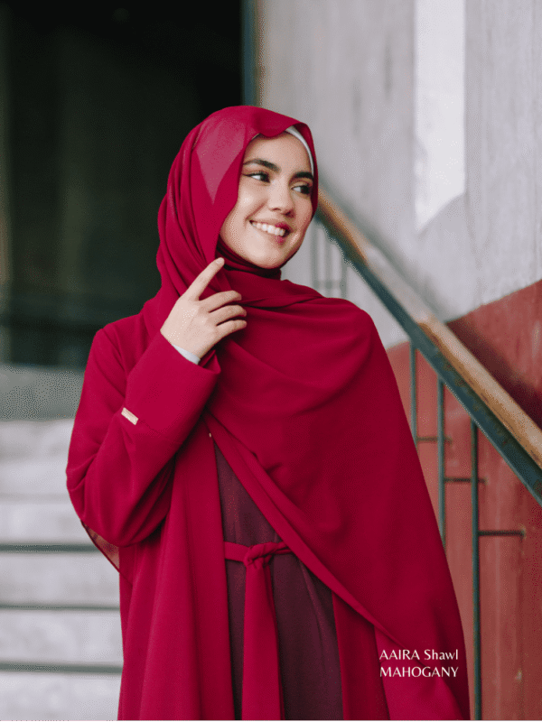 AIRAA Hijab | Mahogany