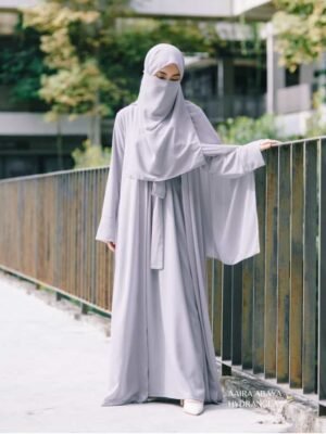 AIRAA Abaya | Hydrangea AS IS