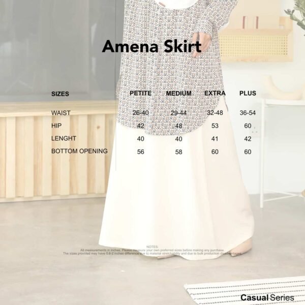 Amena Skirt Set | Azure