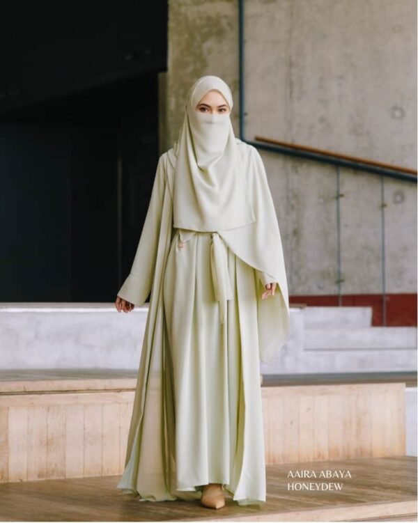 AIRAA Abaya | Honeydew