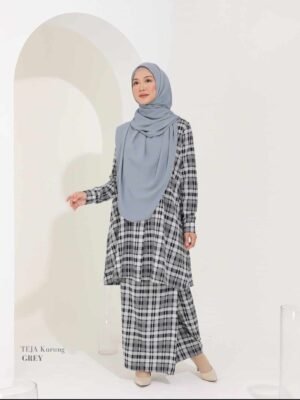 Teja Kurung | Grey