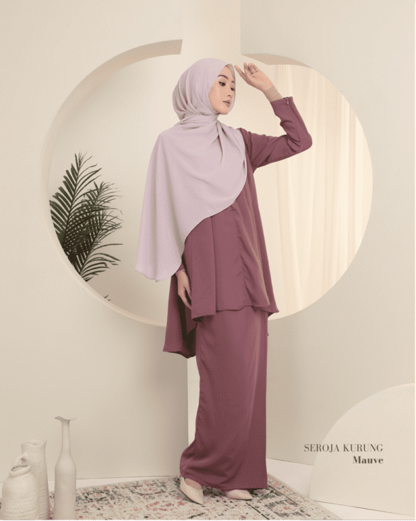 Seroja Kurung | Mauve