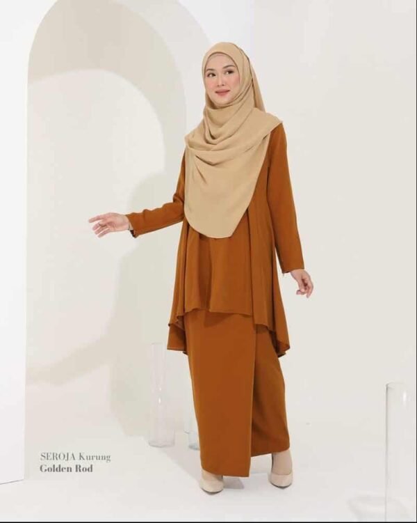 Seroja Kurung | Golden Rod As Is