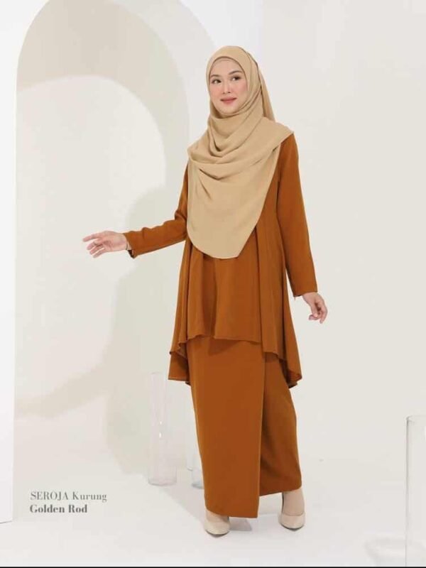 Seroja Kurung | Golden Rod As Is