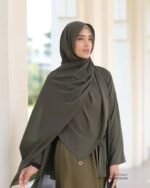 AIRAA Abaya | Dark olive