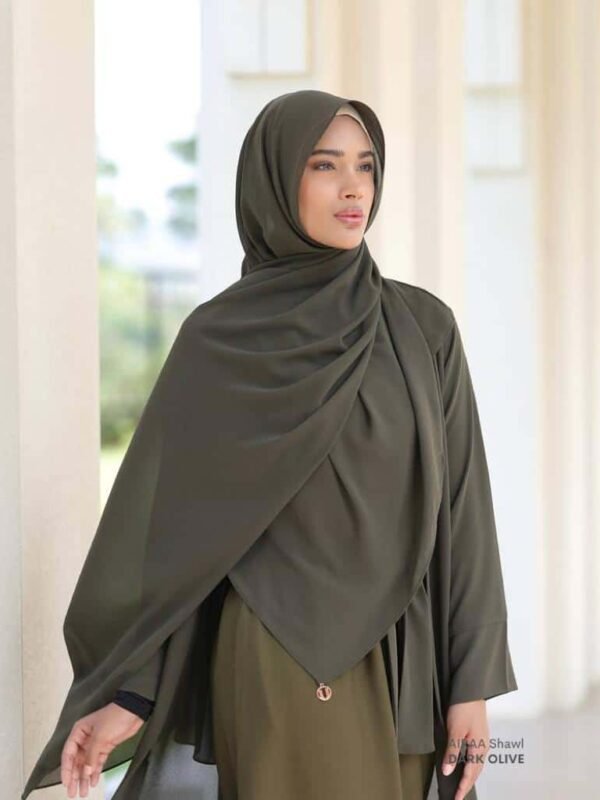 AIRAA Hijab | Dark olive