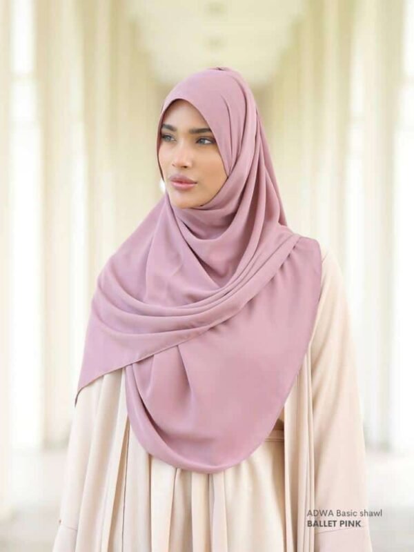 ADWA Hijab | Ballet Pink