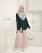 OMERA Cey Blouse | Emerald