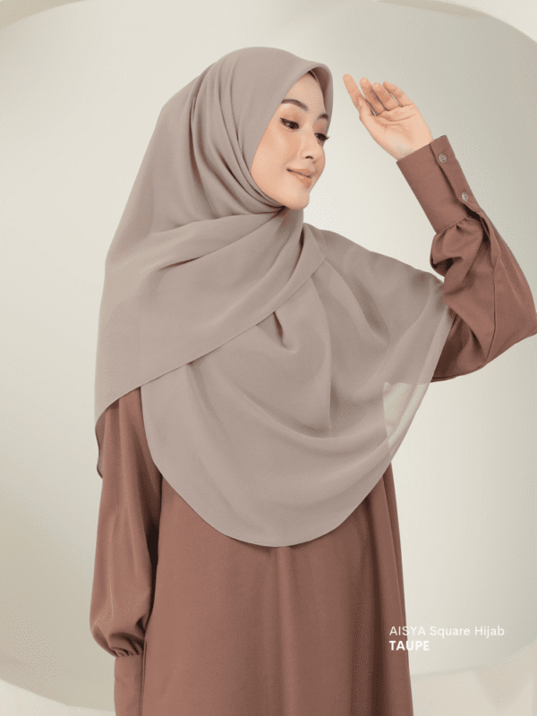 Aisya Hijab| Taupe