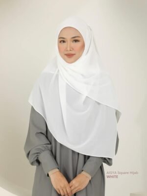 Aisya Hijab | White
