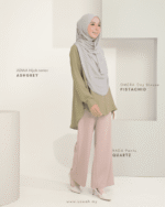 OMERA Cey Blouse | Pistachio