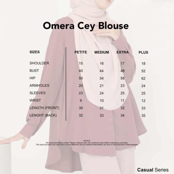 OMERA Cey Blouse | Saffron