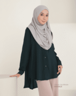 OMERA Cey Blouse | Emerald