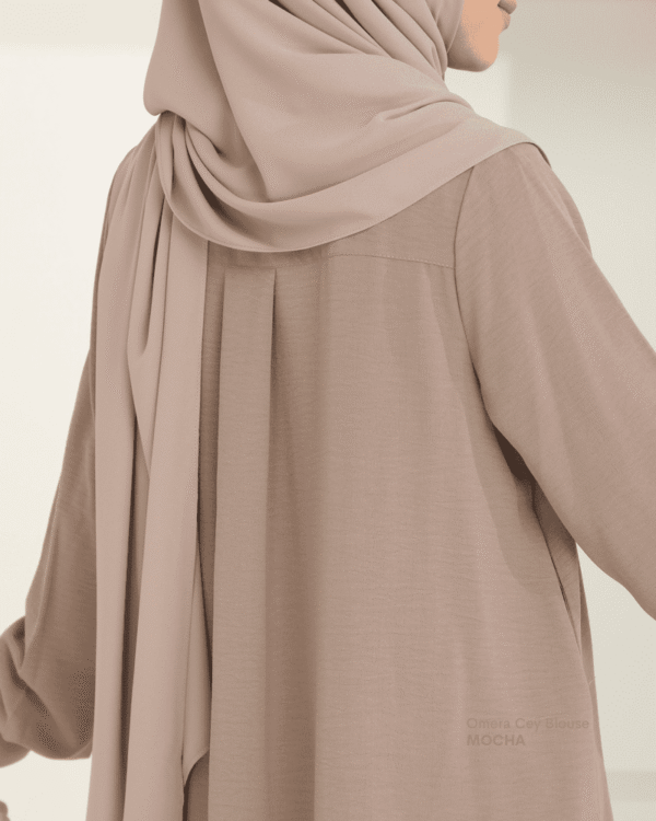 OMERA Cey Blouse | Mocha