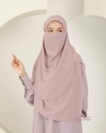 Aisya Hijab | Purple Tint As Is