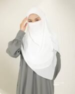 Aisya Hijab | White