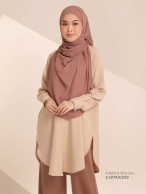 AMENA Blouse | Cappucino